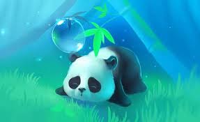 hình ảnh gấu trúc 3d