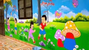 vẽ tranh mầm non đơn giản
