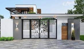 xây cổng nhà đơn giản mà đẹp