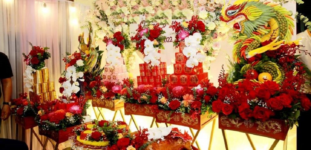 Trang trí phòng cưới Nguyễn Văn Cừ Long Biên